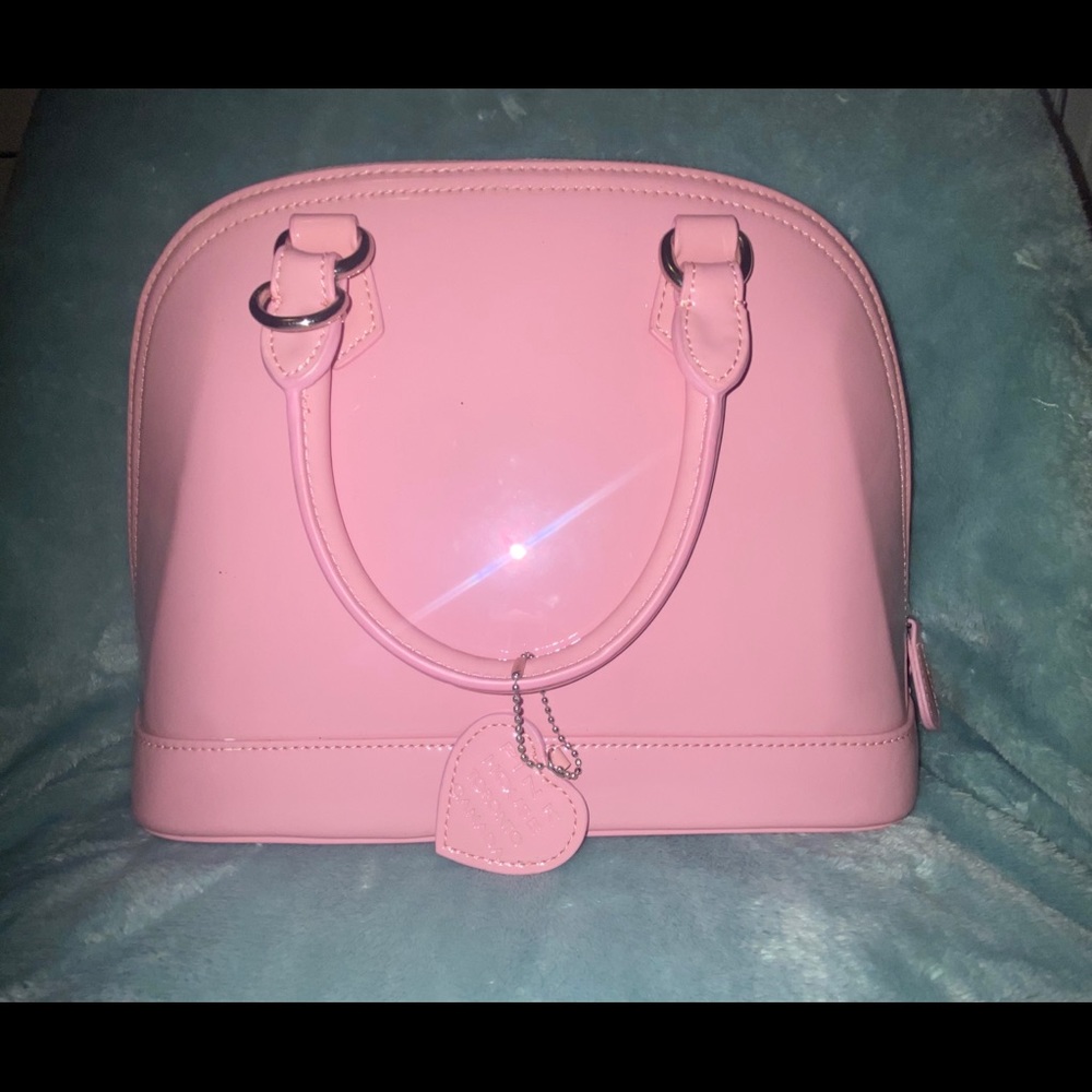 Pink house Baby pink dome purse
